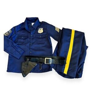 Police Peace Officer Costume- Child Size Medium